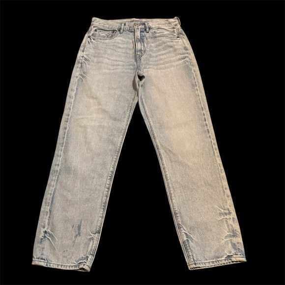American Eagle rainbow embroidered 90s Boyfriend style denim jeans - Picture 1 of 10